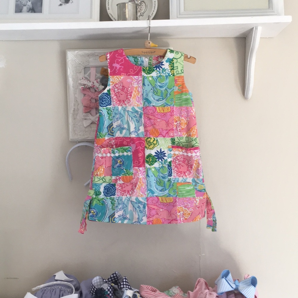 Lilly Pulitzer Multicolored Preppy Shift Dress